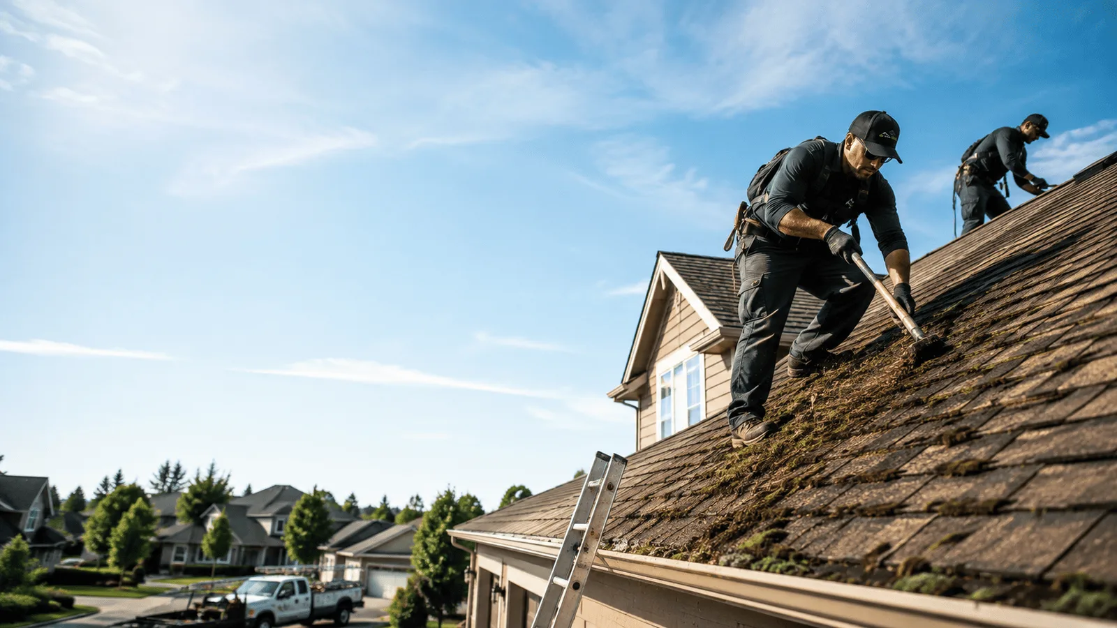 Roof Moss Removal in Spanish Fork, UT near me